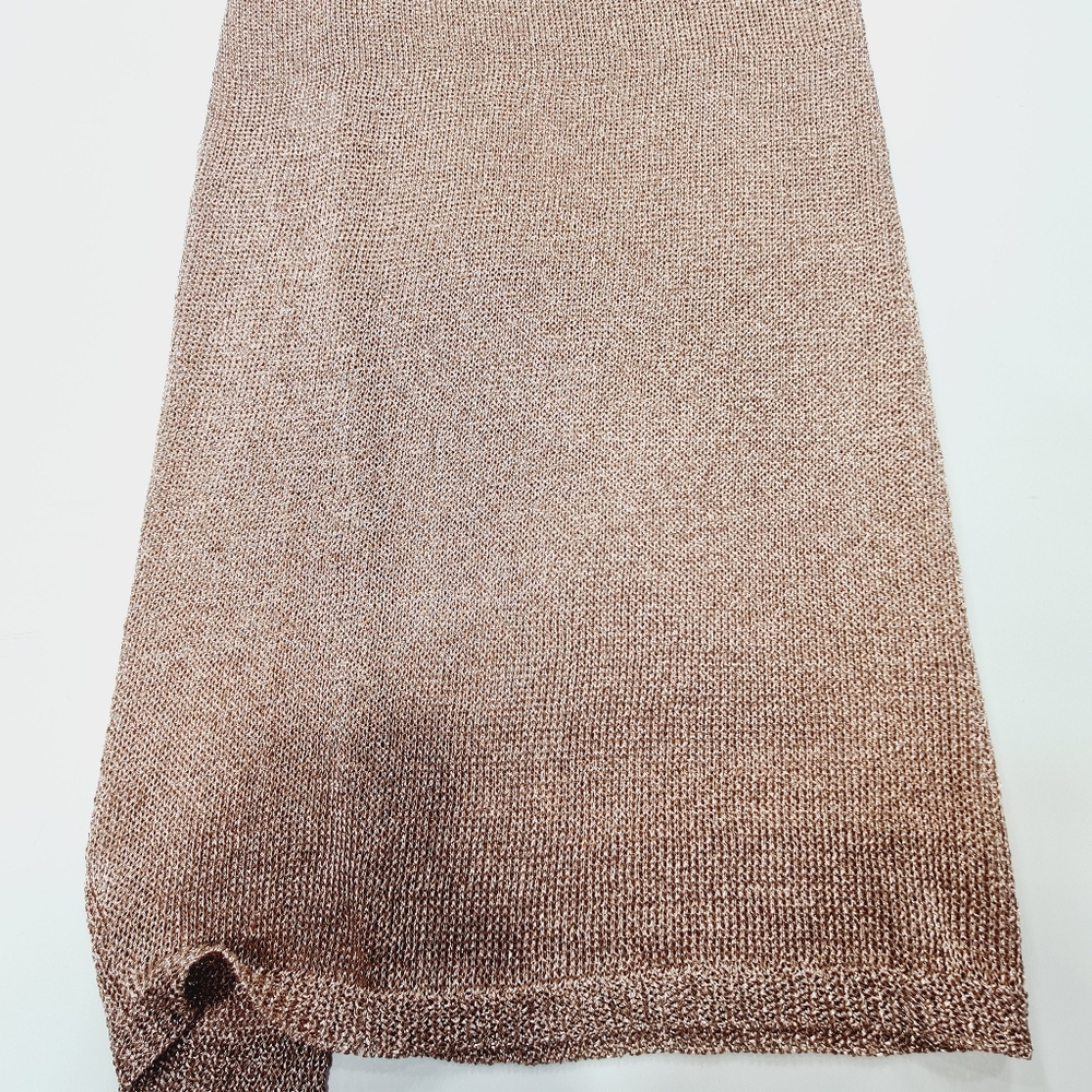 Superdown Keva Wrap Maxi Skirt in Bronze - Picture 7 of 11